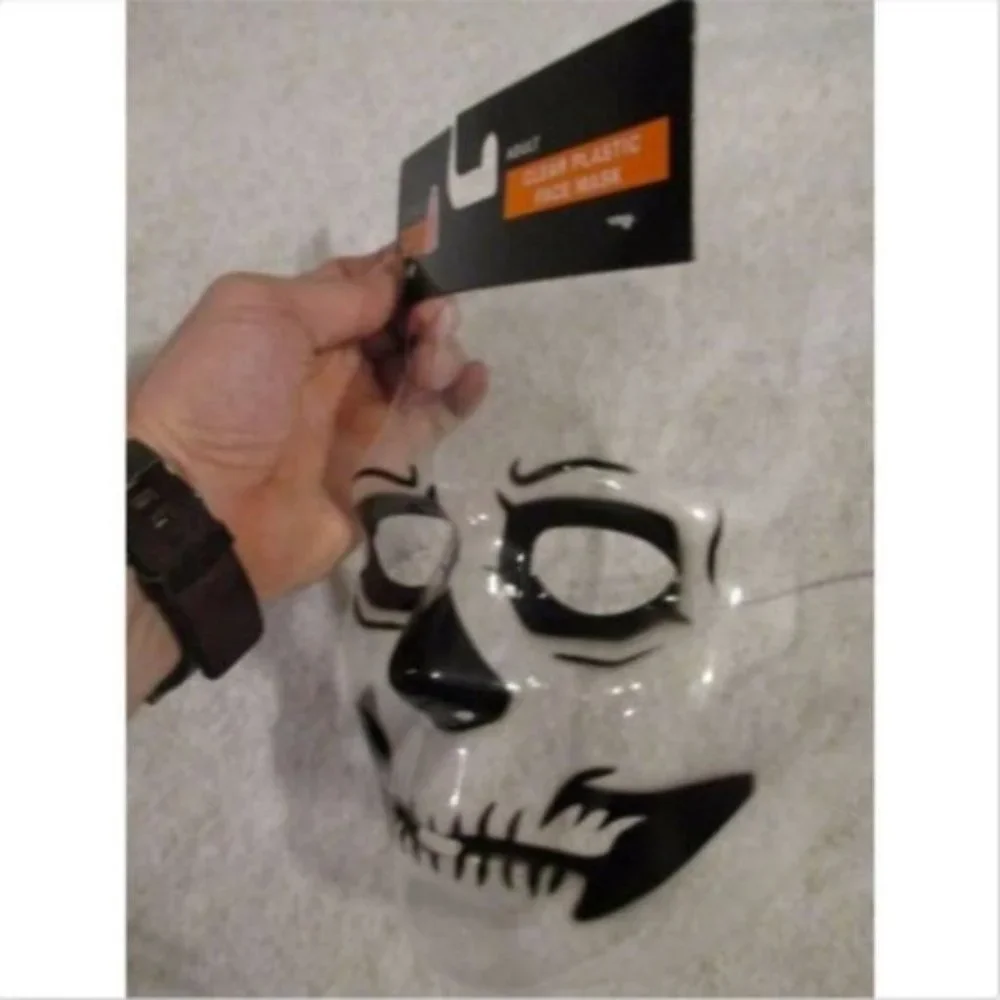 HALLOWEEN SKELETON Mask Haunted House Scary Prop Zombie Skull Scary Horror NEW
